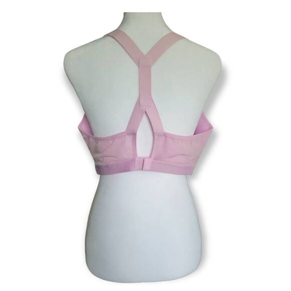 Victoria's Secret Women's Sport Mesh Camo Print Lilac Pink Sports Bra - Picture 6 of 8